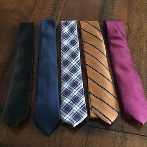 Lot of 5 Ties
